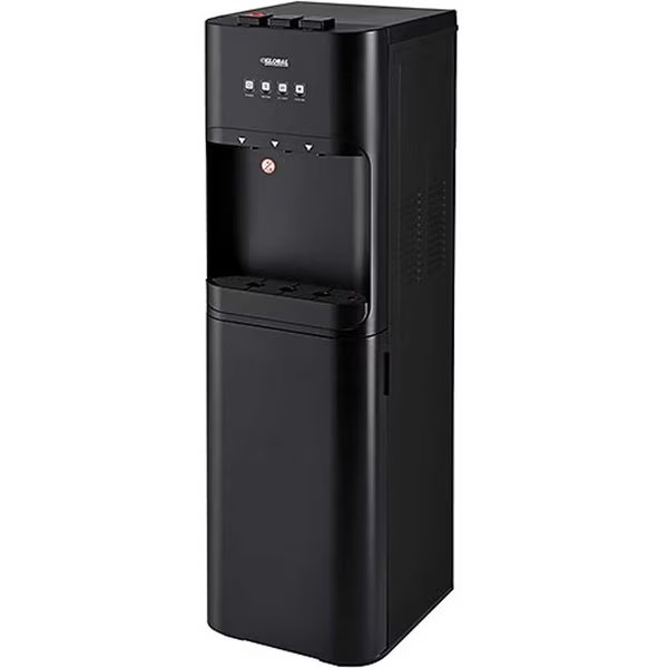 Tri-Temp UV-C Filter Water Dispenser, Black, Global Industrial, Mfr#: 670436